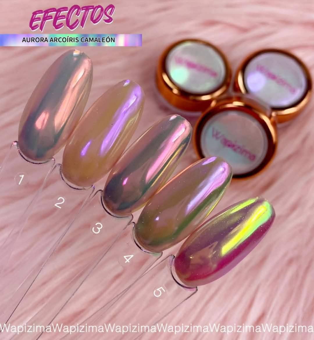 Efecto Wapizima Aurora Arcoiris Camaleon 2