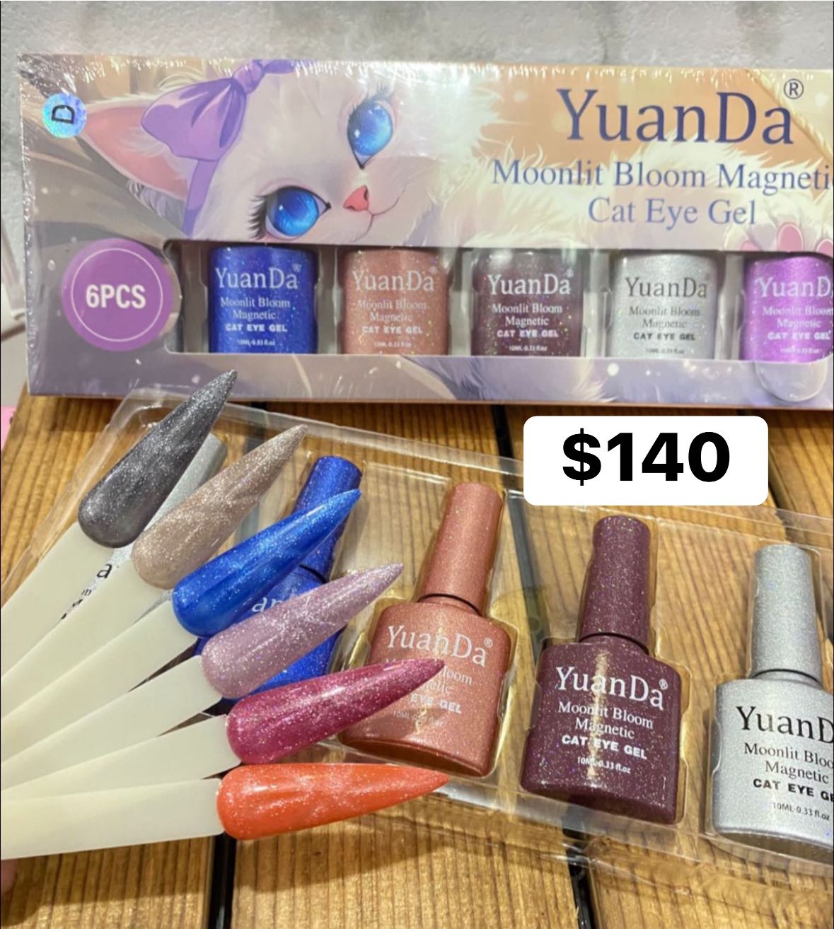 Gel Ojo De Gato Yuan Quan
