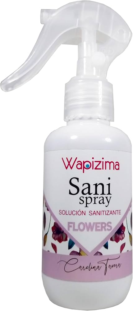 Sanitizante Wapizima Flowers 120ml