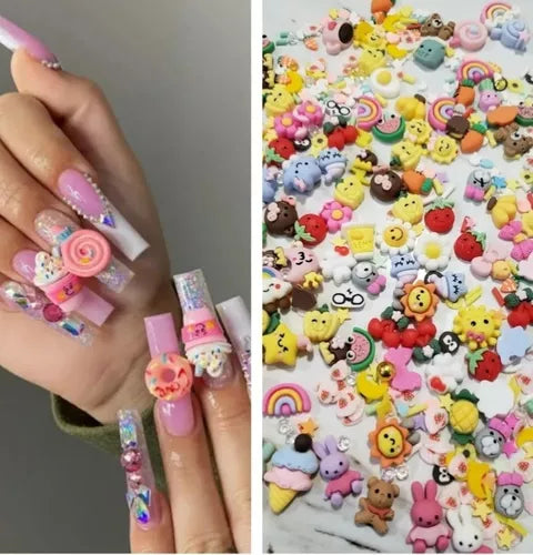Decoracion 3D Kawaii 16pz