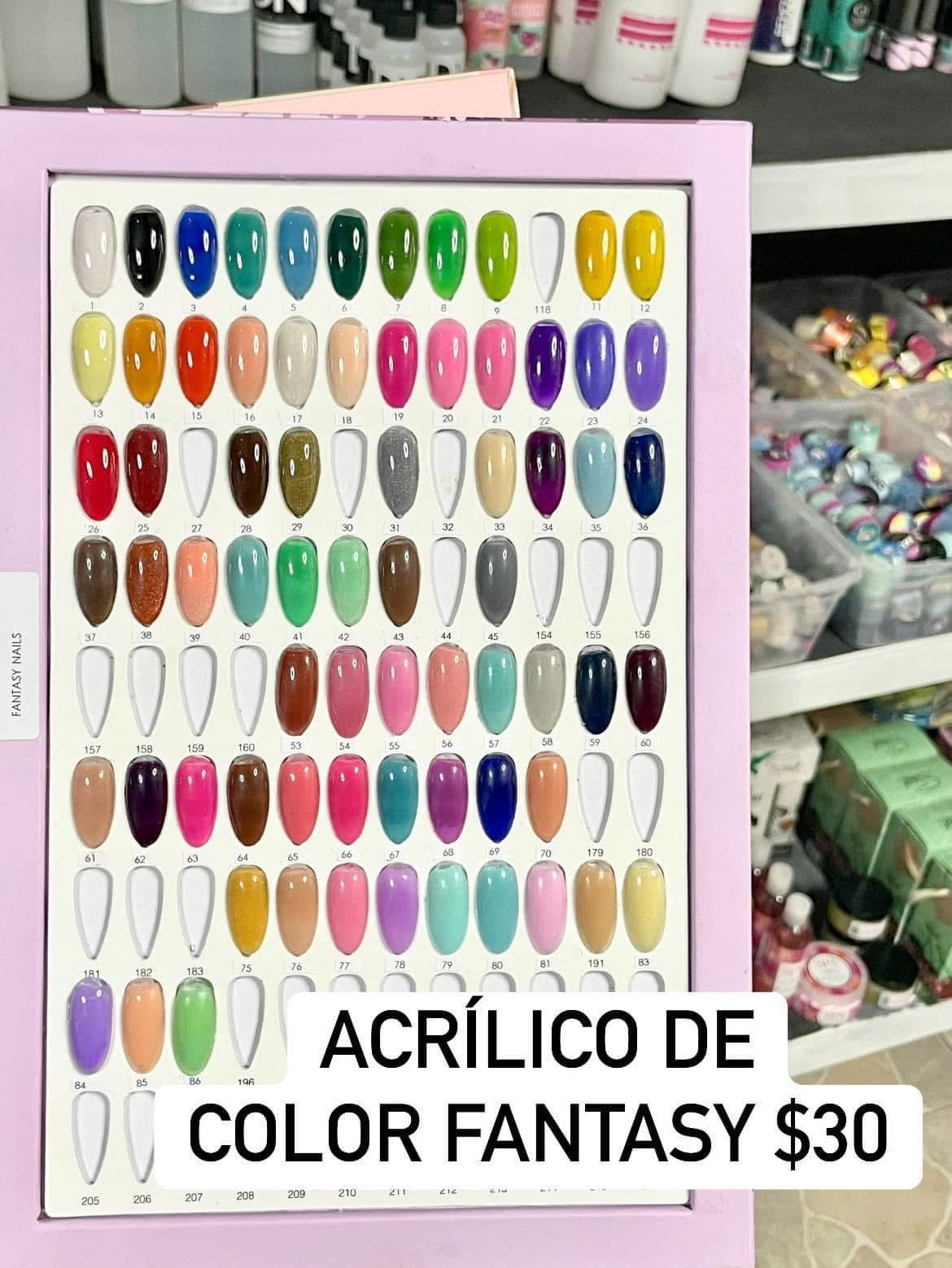 Acrílico de color Fantasy