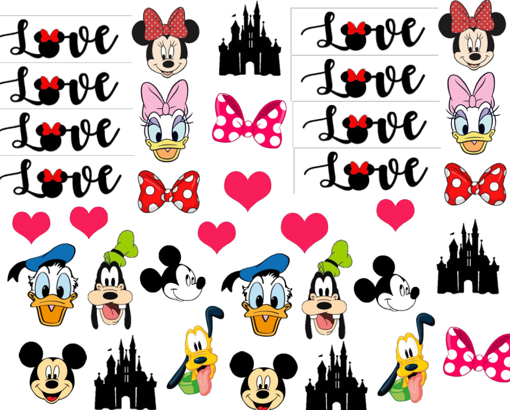 Tatuaje Disney love