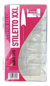 Tip Stiletto Xl 500pz Fantasy Cristal