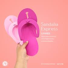 Sandalias Mc Nails 6 Pares Rosa