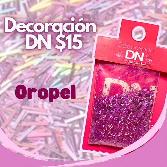 DECORACIÓN DN Oropel