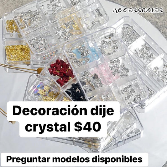 Decoracion Dije Crystal