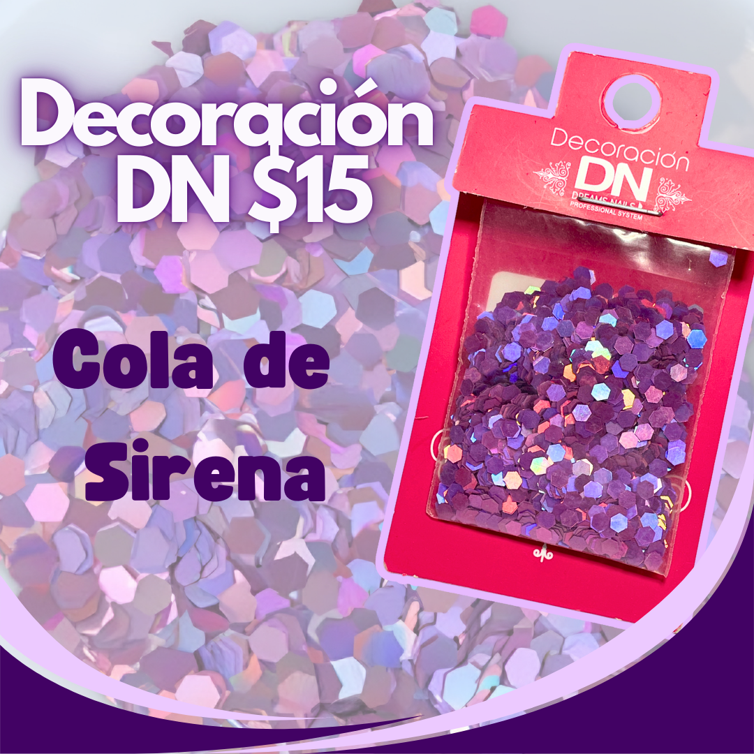DECORACIÓN DN Cola de Sirena