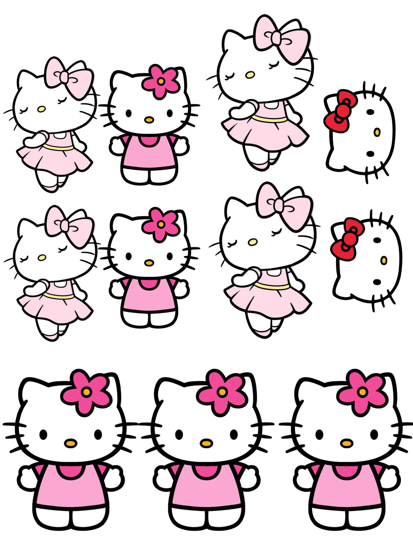 Tatuaje kitty grande