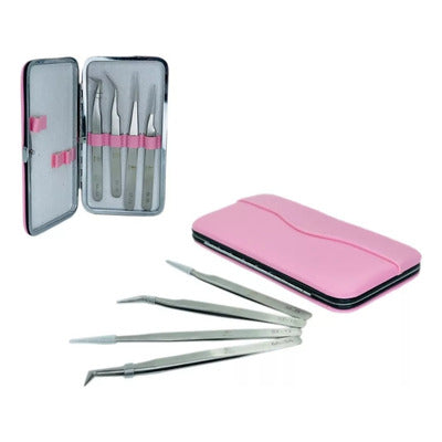 Kit De Pinzas Pestañas Mussa