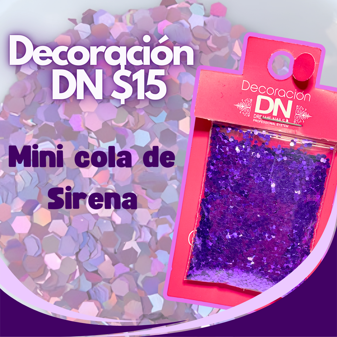 DECORACIÓN DN Cola de Sirena