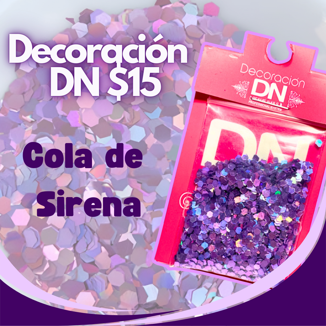 DECORACIÓN DN Cola de Sirena