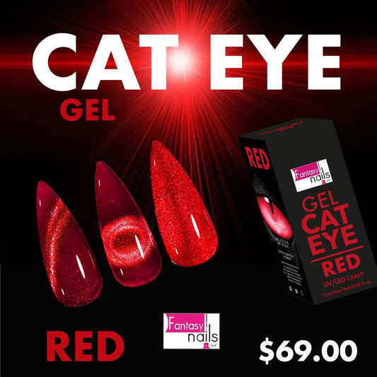 Gel Ojo De Gato Rojo Fantasy