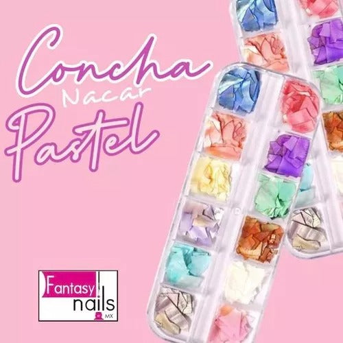 Concha Nacar Pastel Fantasy