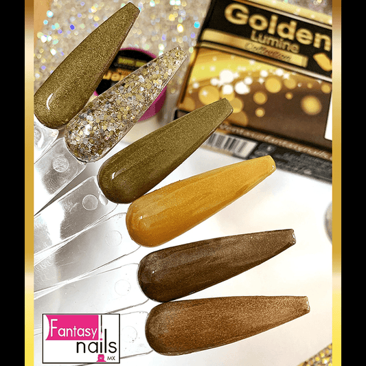 Coleccion Fantasy Golden 6pz