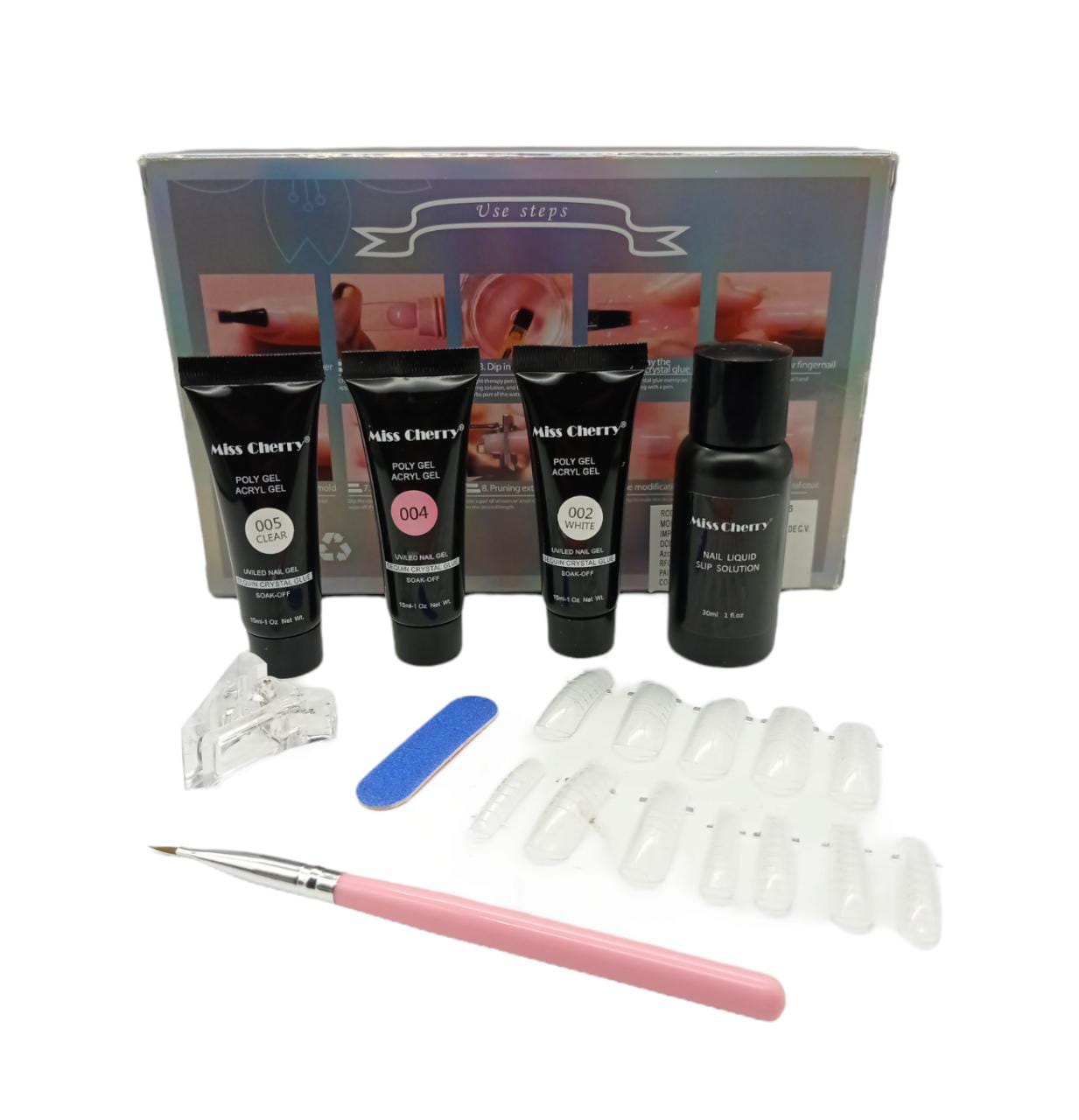 Kit Polygel Miss Cherry