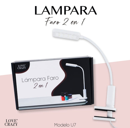 Lampara 2 En 1 UV/LED