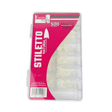 Tip Stiletto 500pz Fantasy Natural