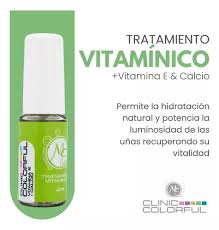 Tratamiento Vitaminico Vitamina E Calcio Colorful